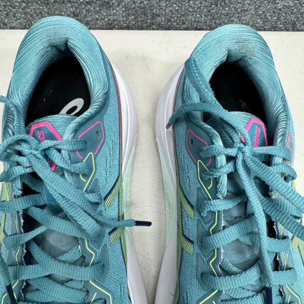 ASICS GEL-Kayano 30 Running Shoes Womens 10 Blue Pink PureGEL Athletic Running